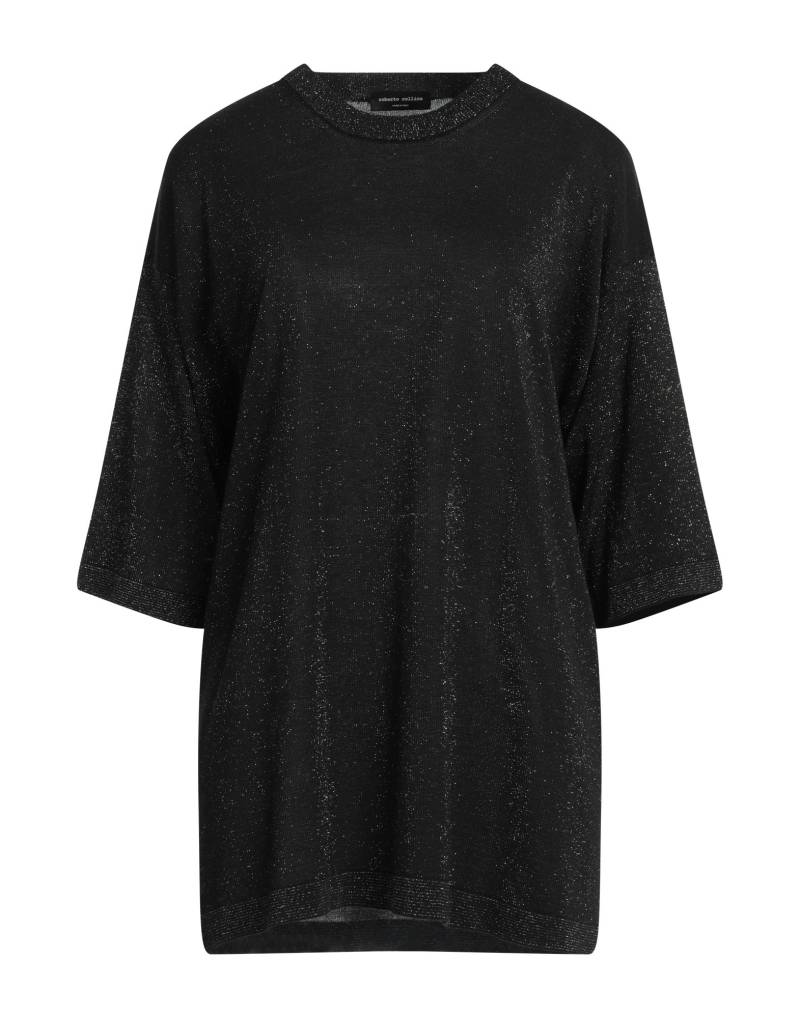 ROBERTO COLLINA Pullover Damen Schwarz von ROBERTO COLLINA