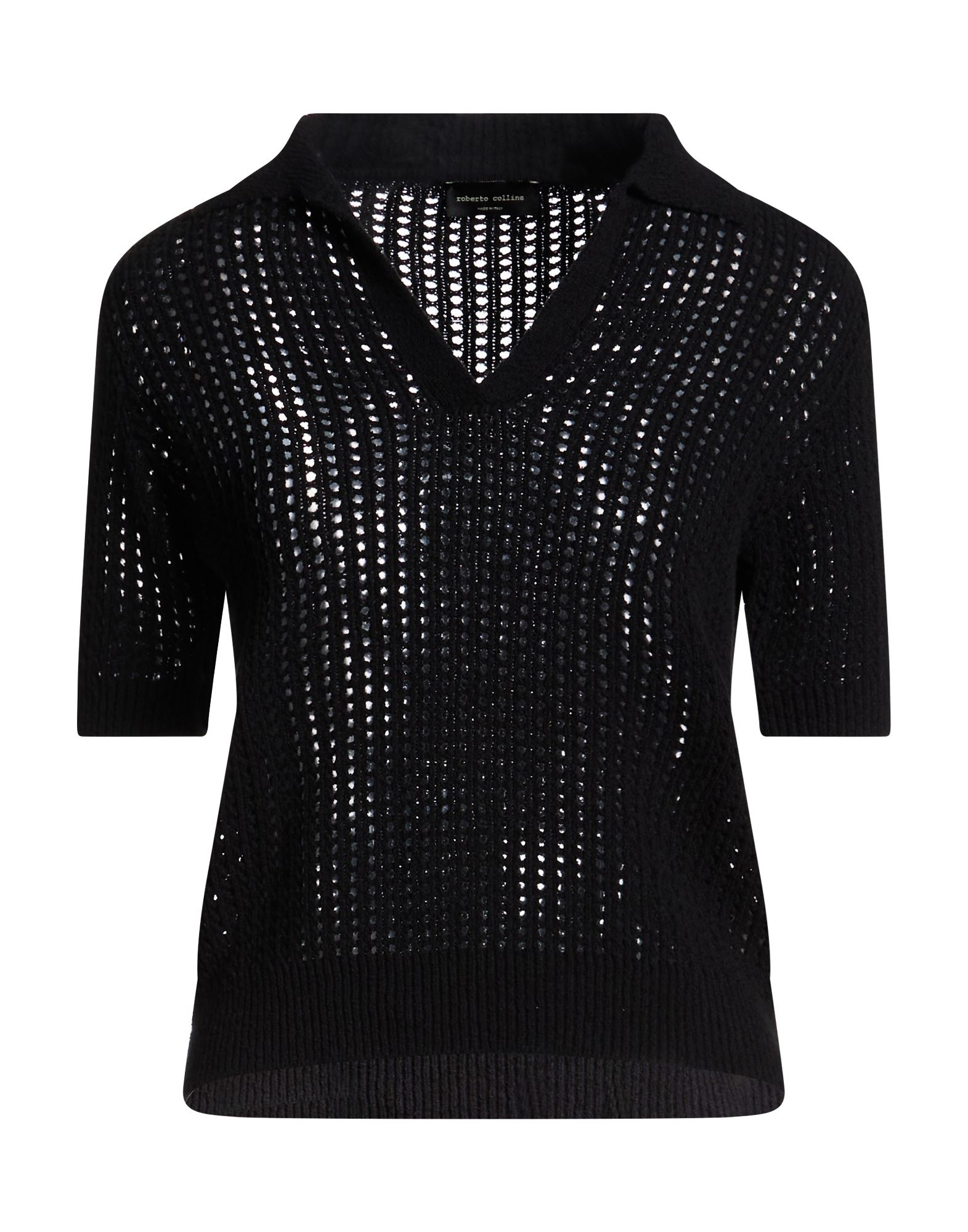 ROBERTO COLLINA Pullover Damen Schwarz von ROBERTO COLLINA