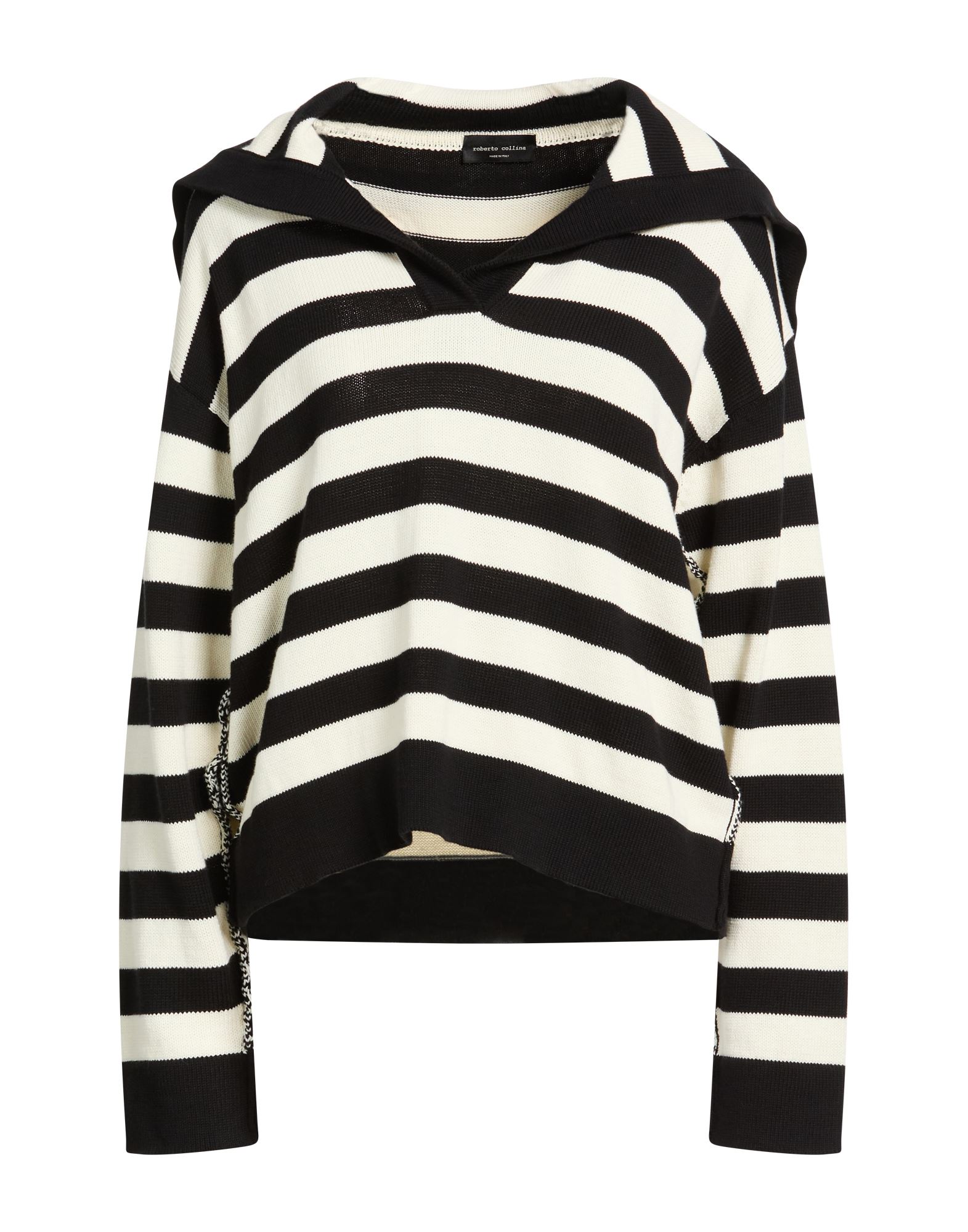 ROBERTO COLLINA Pullover Damen Schwarz von ROBERTO COLLINA