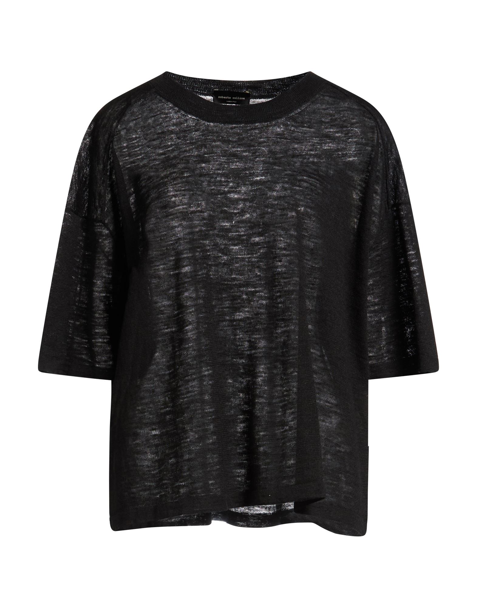ROBERTO COLLINA Pullover Damen Schwarz von ROBERTO COLLINA