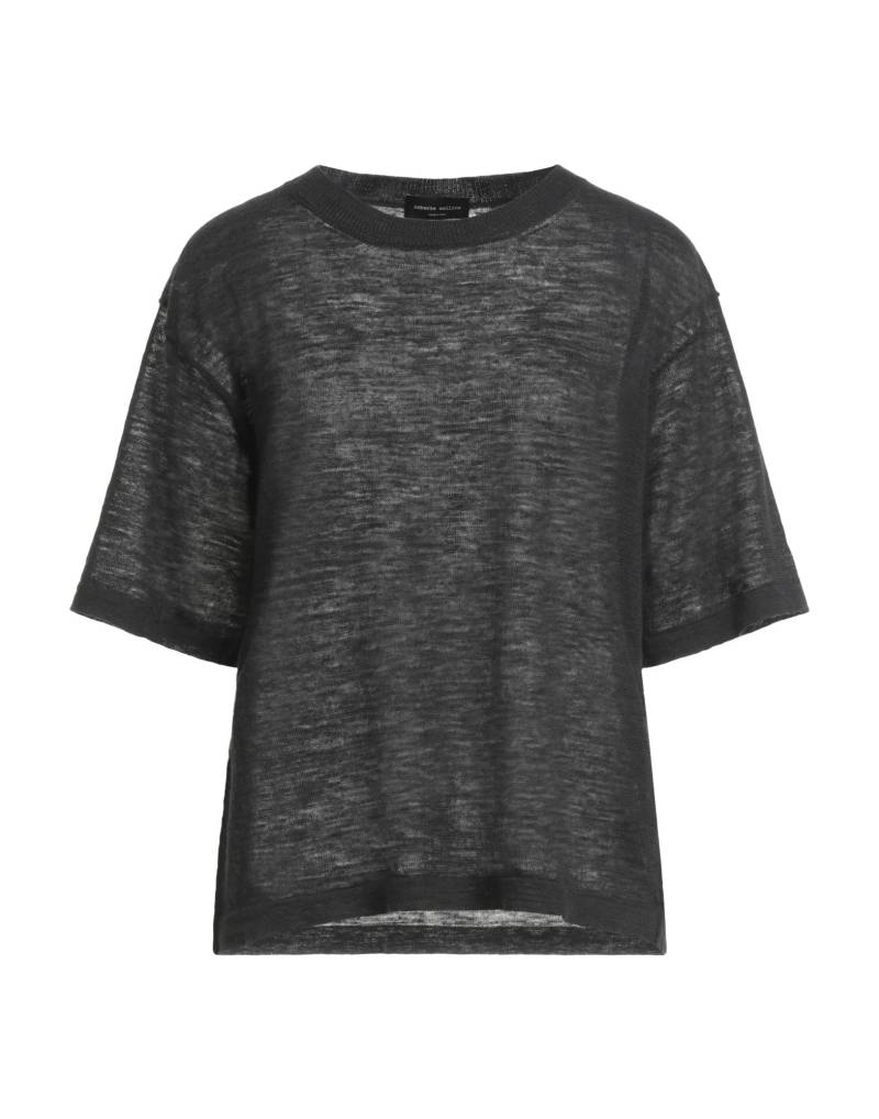 ROBERTO COLLINA Pullover Damen Schwarz von ROBERTO COLLINA