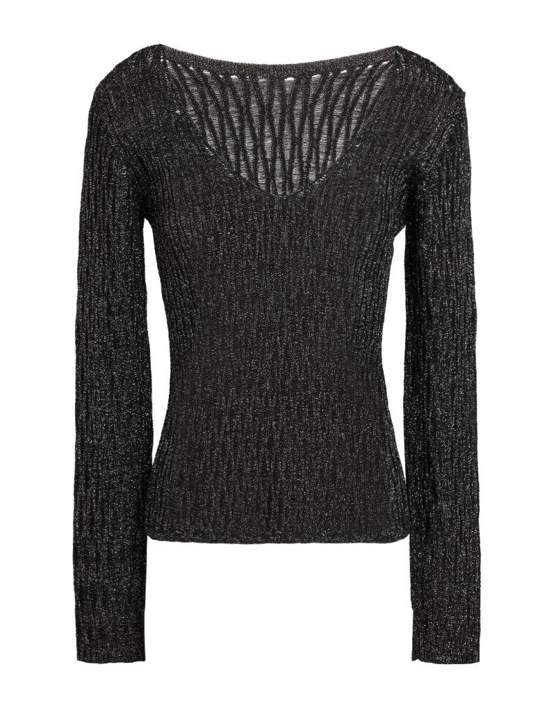ROBERTO COLLINA Pullover Damen Schwarz von ROBERTO COLLINA