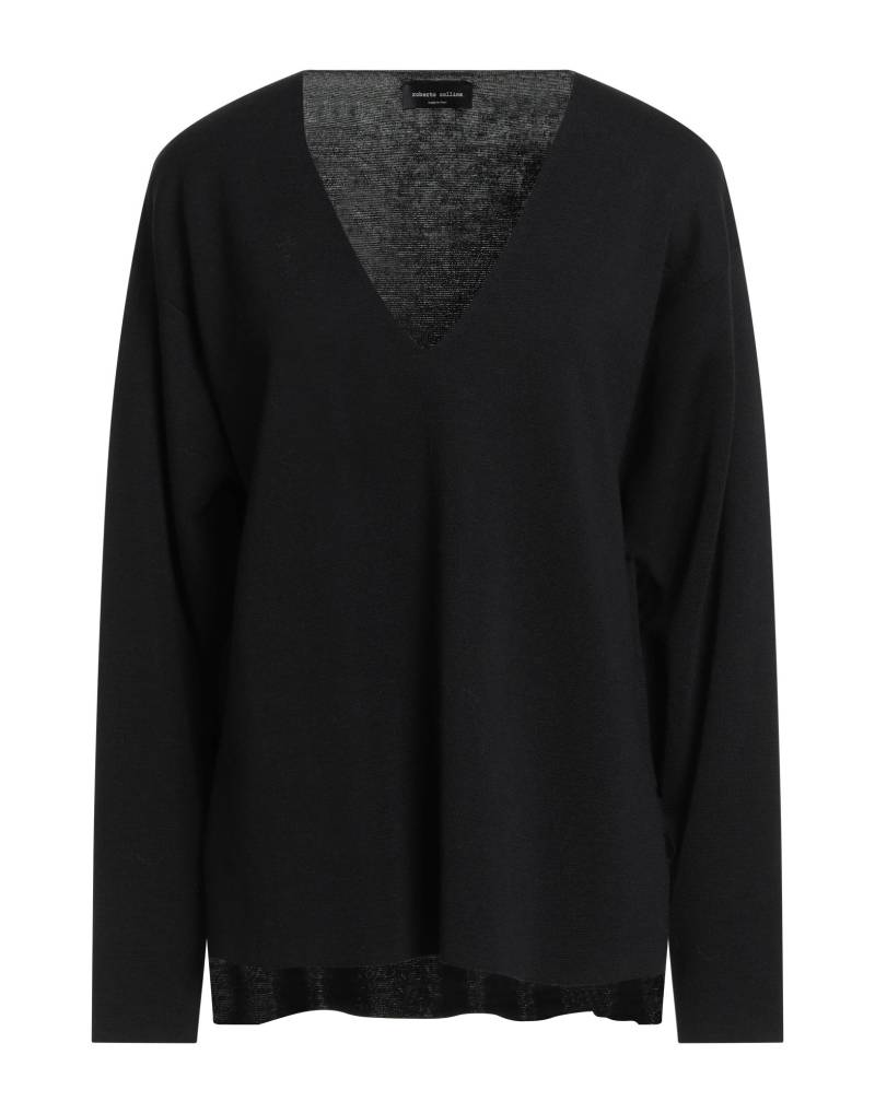 ROBERTO COLLINA Pullover Damen Schwarz von ROBERTO COLLINA
