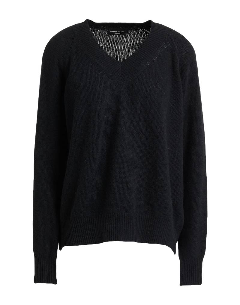 ROBERTO COLLINA Pullover Damen Schwarz von ROBERTO COLLINA