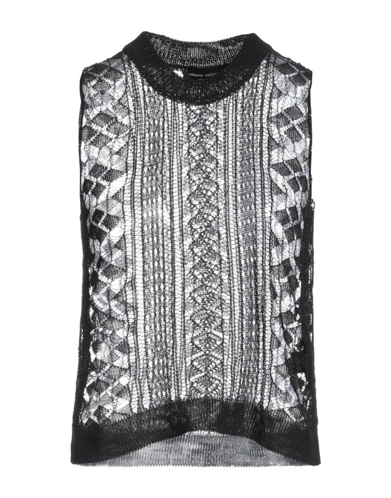 ROBERTO COLLINA Pullover Damen Schwarz von ROBERTO COLLINA