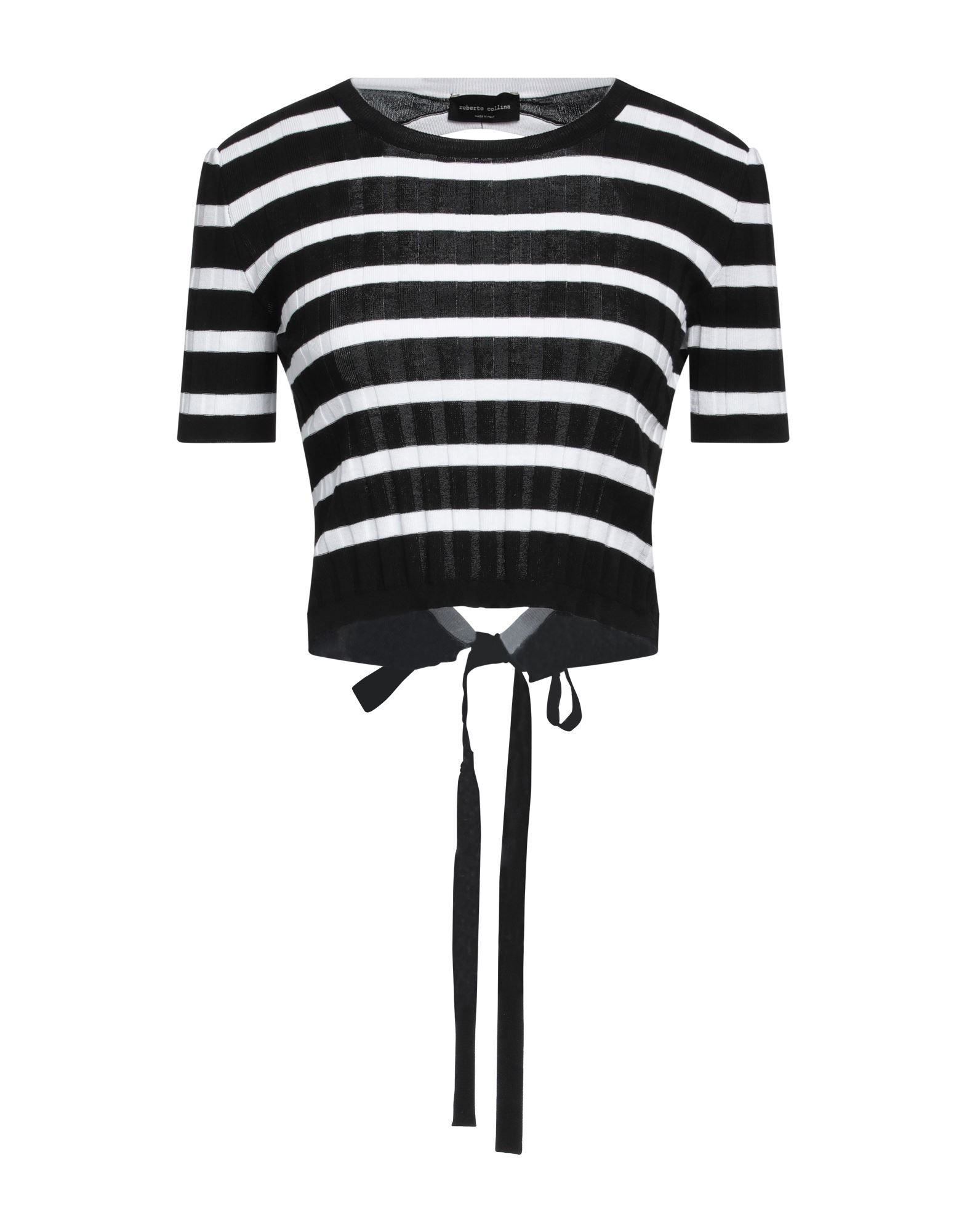 ROBERTO COLLINA Pullover Damen Schwarz von ROBERTO COLLINA