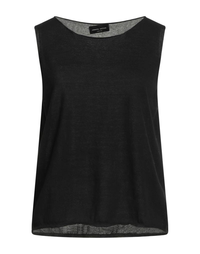 ROBERTO COLLINA Pullover Damen Schwarz von ROBERTO COLLINA