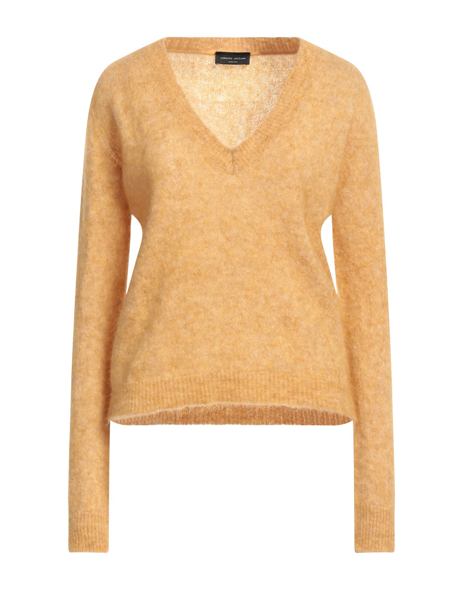 ROBERTO COLLINA Pullover Damen Senf von ROBERTO COLLINA