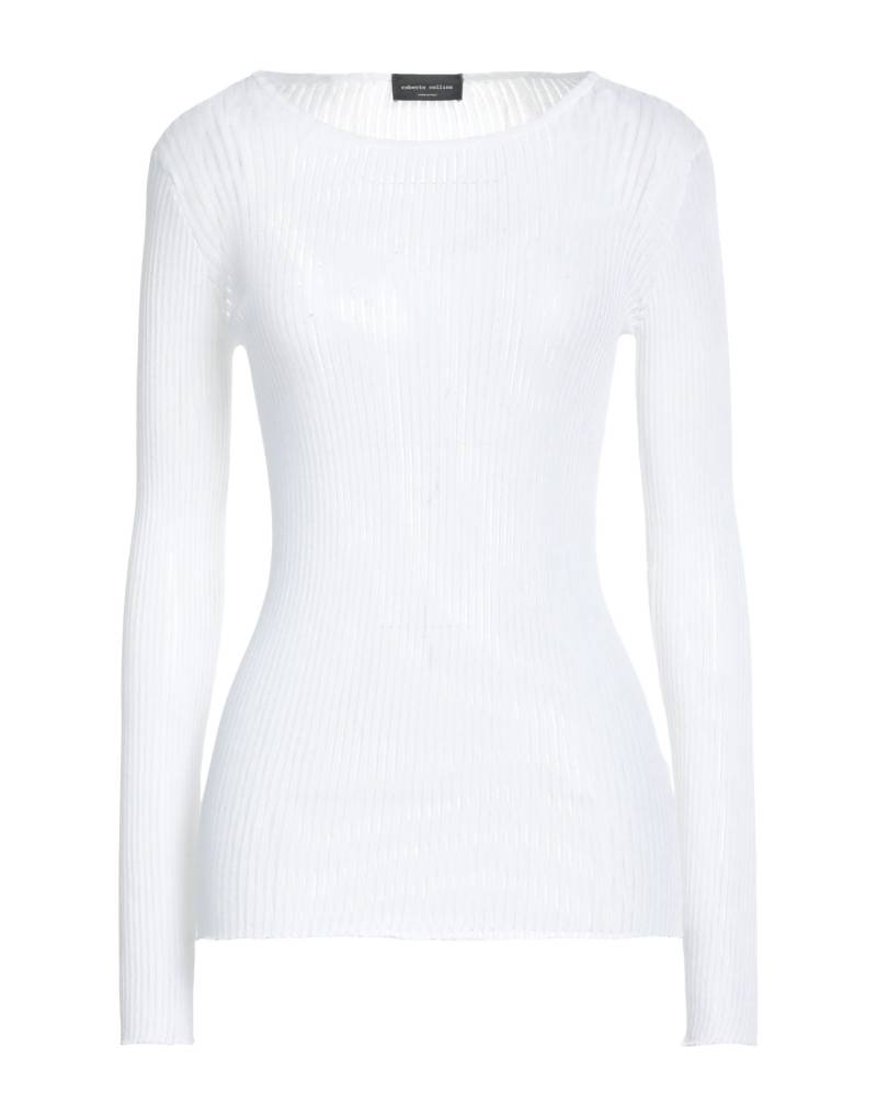 ROBERTO COLLINA Pullover Damen Weiß von ROBERTO COLLINA