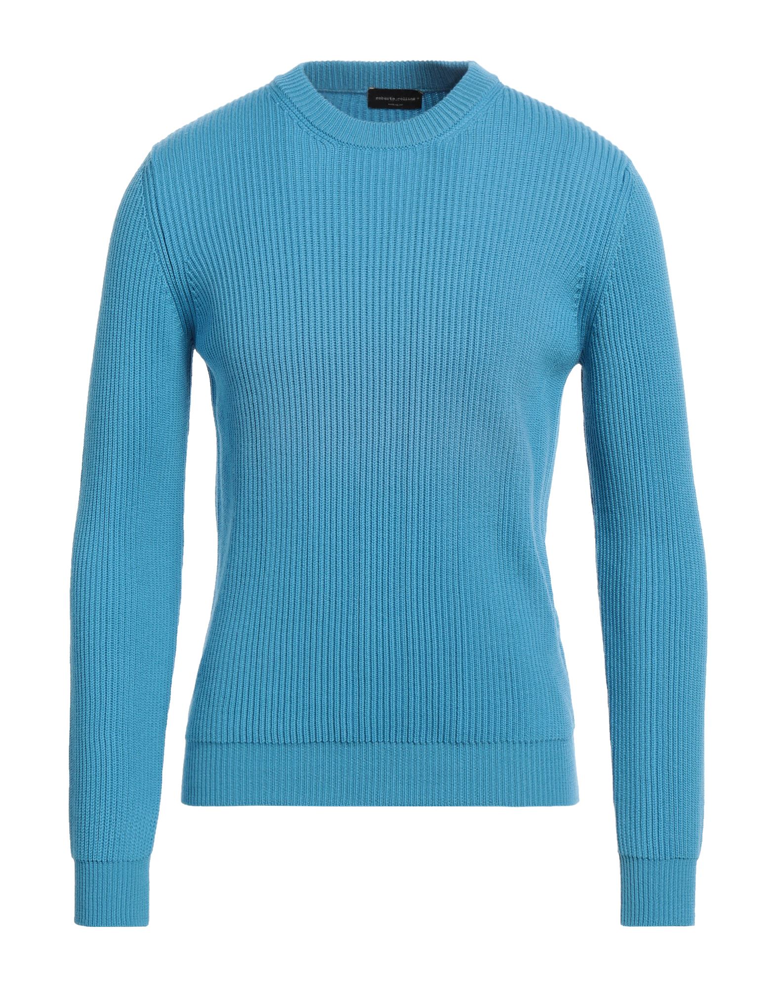 ROBERTO COLLINA Pullover Herren Azurblau ROBERTO COLLINA Pullover Herren Azurblau von ROBERTO COLLINA