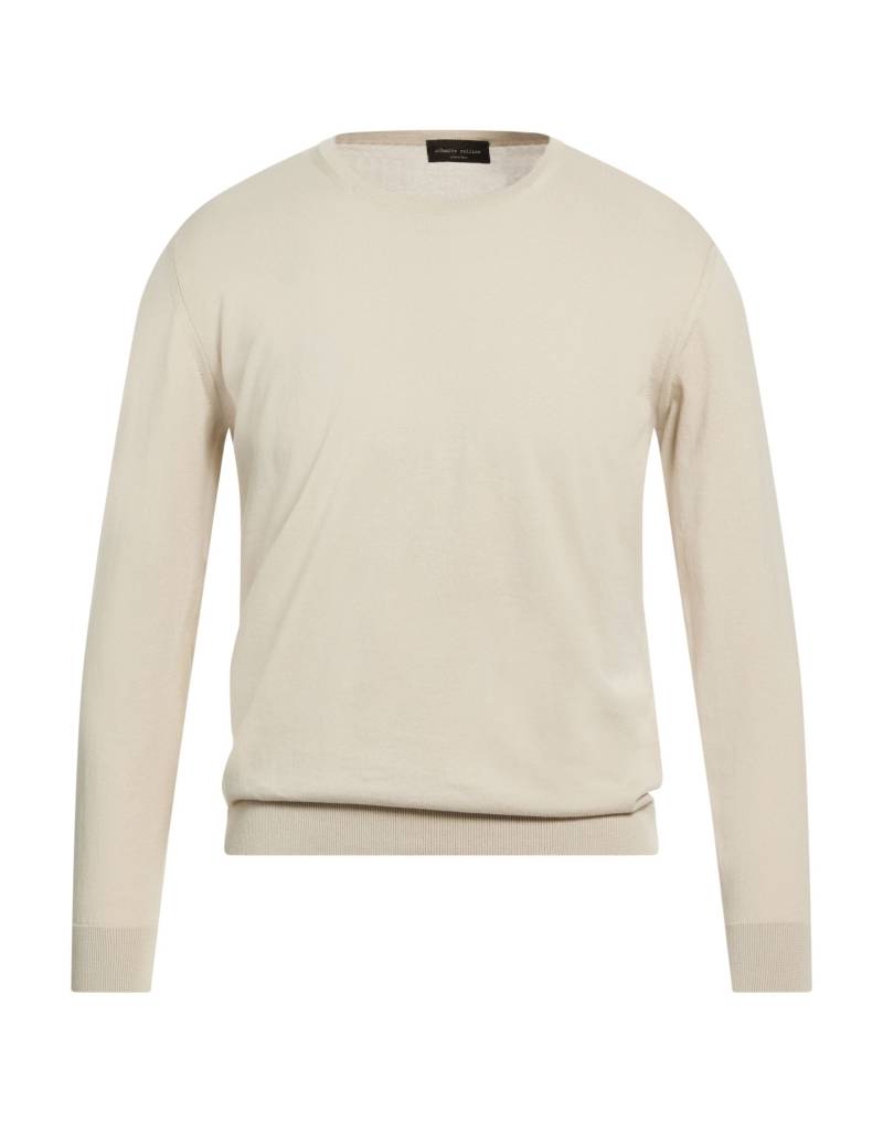 ROBERTO COLLINA Pullover Herren Beige von ROBERTO COLLINA