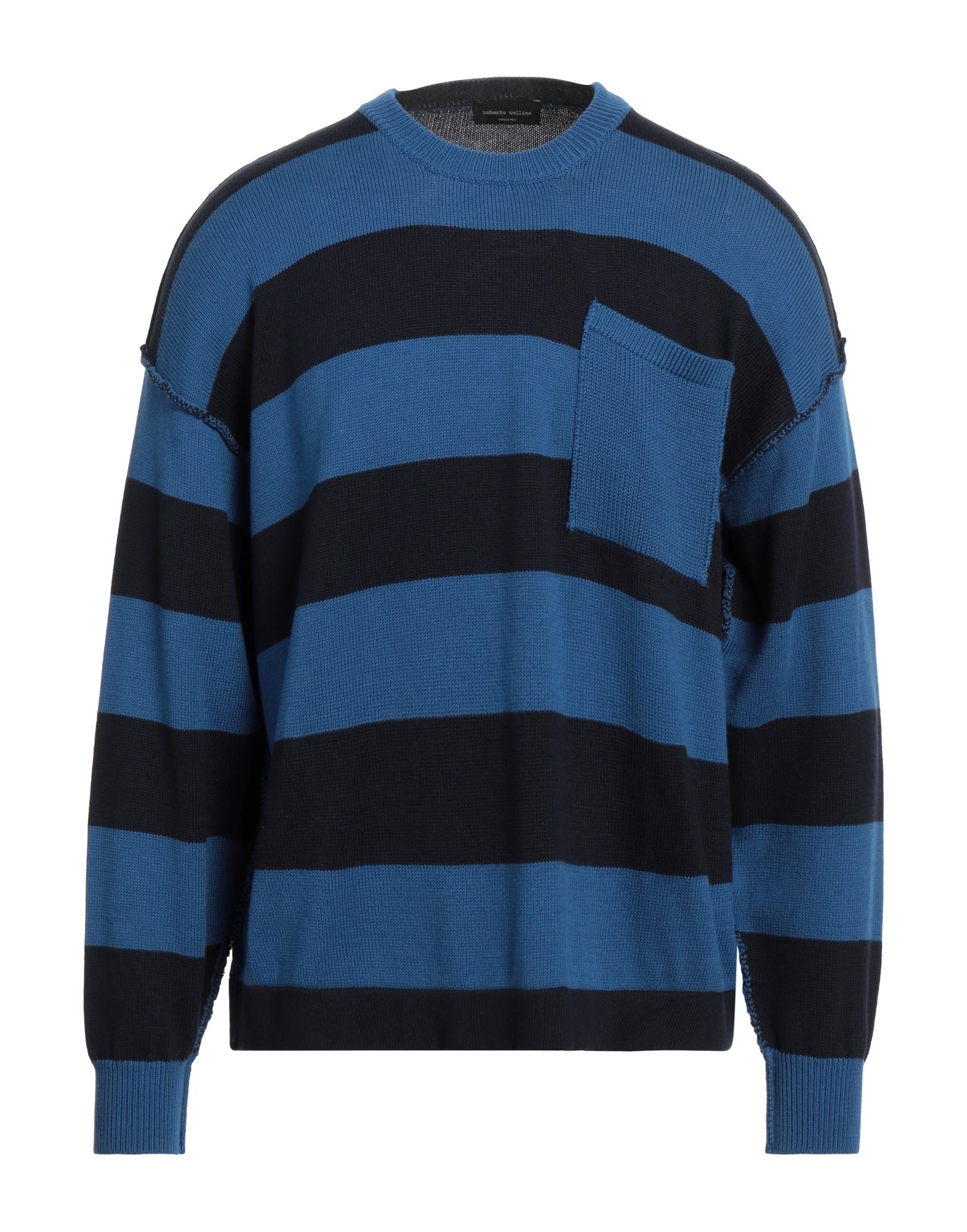 ROBERTO COLLINA Pullover Herren Blau von ROBERTO COLLINA