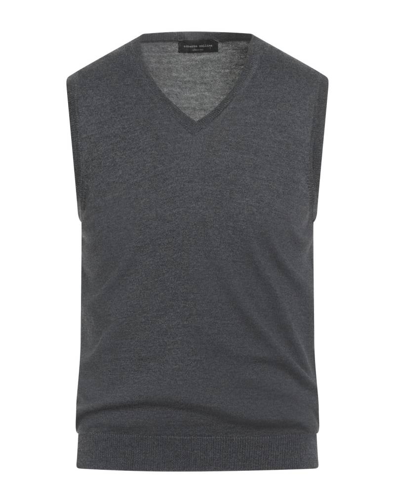 ROBERTO COLLINA Pullover Herren Blei von ROBERTO COLLINA
