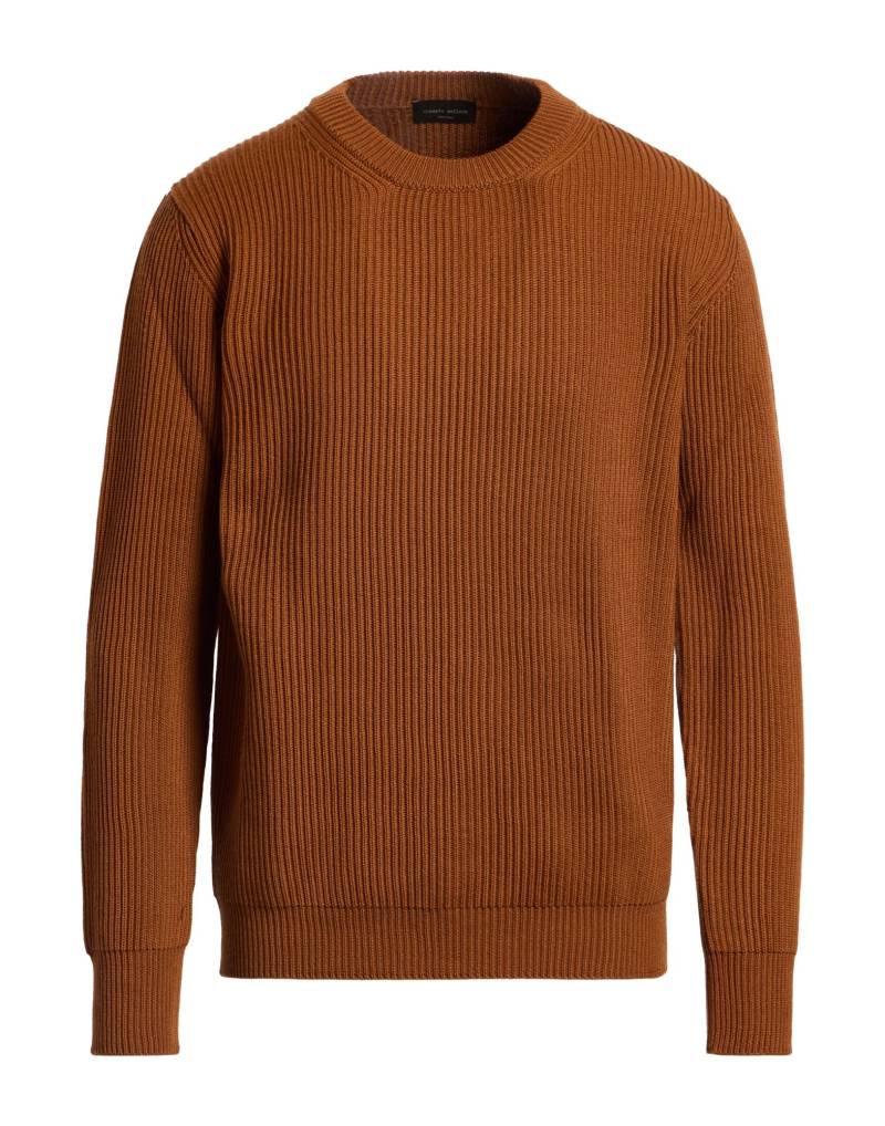 ROBERTO COLLINA Pullover Herren Braun von ROBERTO COLLINA