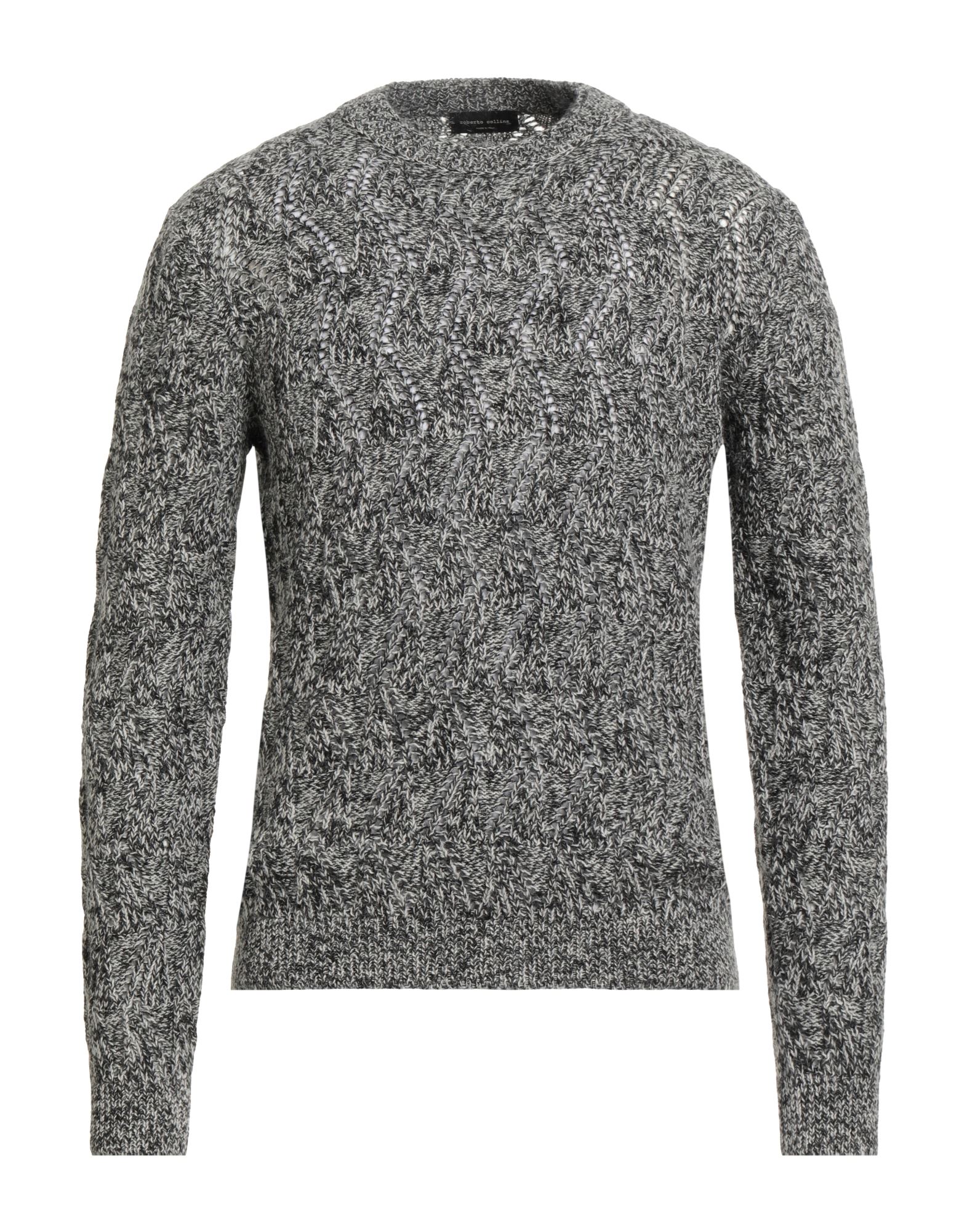 ROBERTO COLLINA Pullover Herren Braungrau von ROBERTO COLLINA