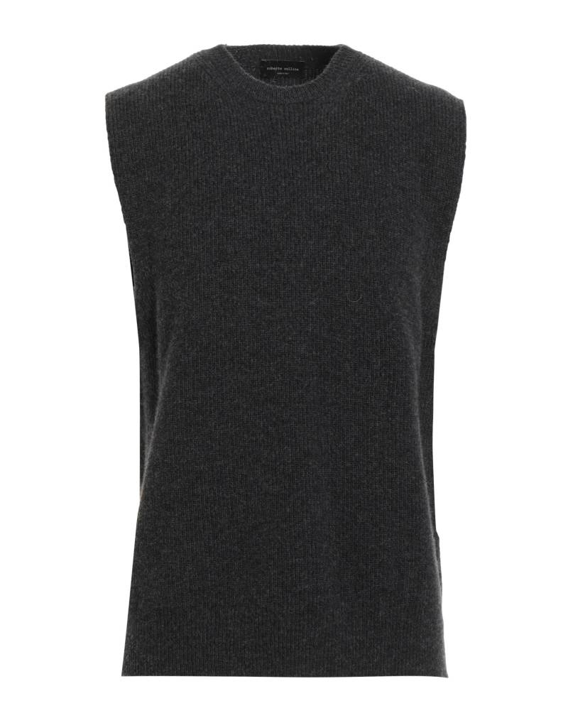 ROBERTO COLLINA Pullover Herren Braungrau von ROBERTO COLLINA
