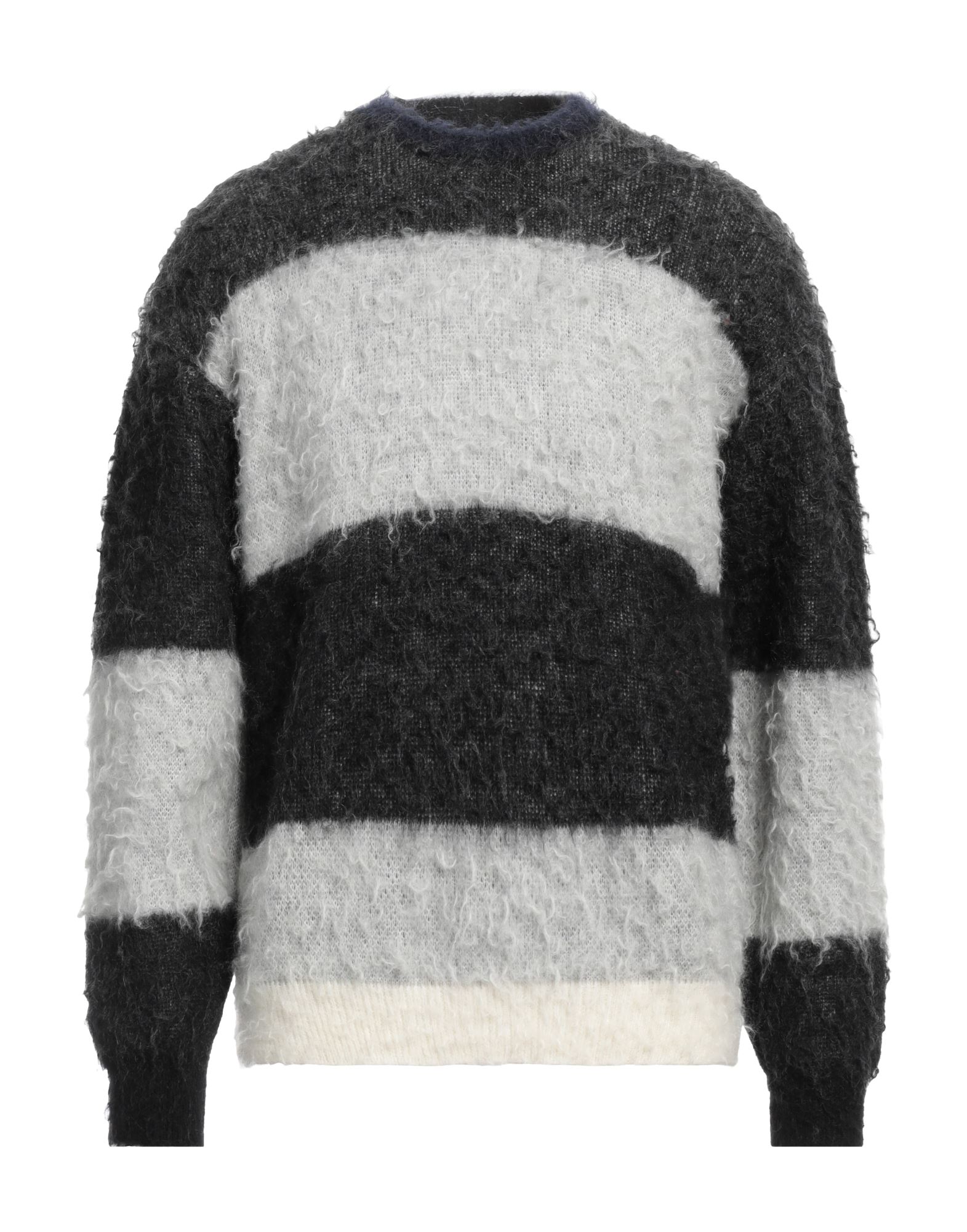 ROBERTO COLLINA Pullover Herren Braungrau von ROBERTO COLLINA