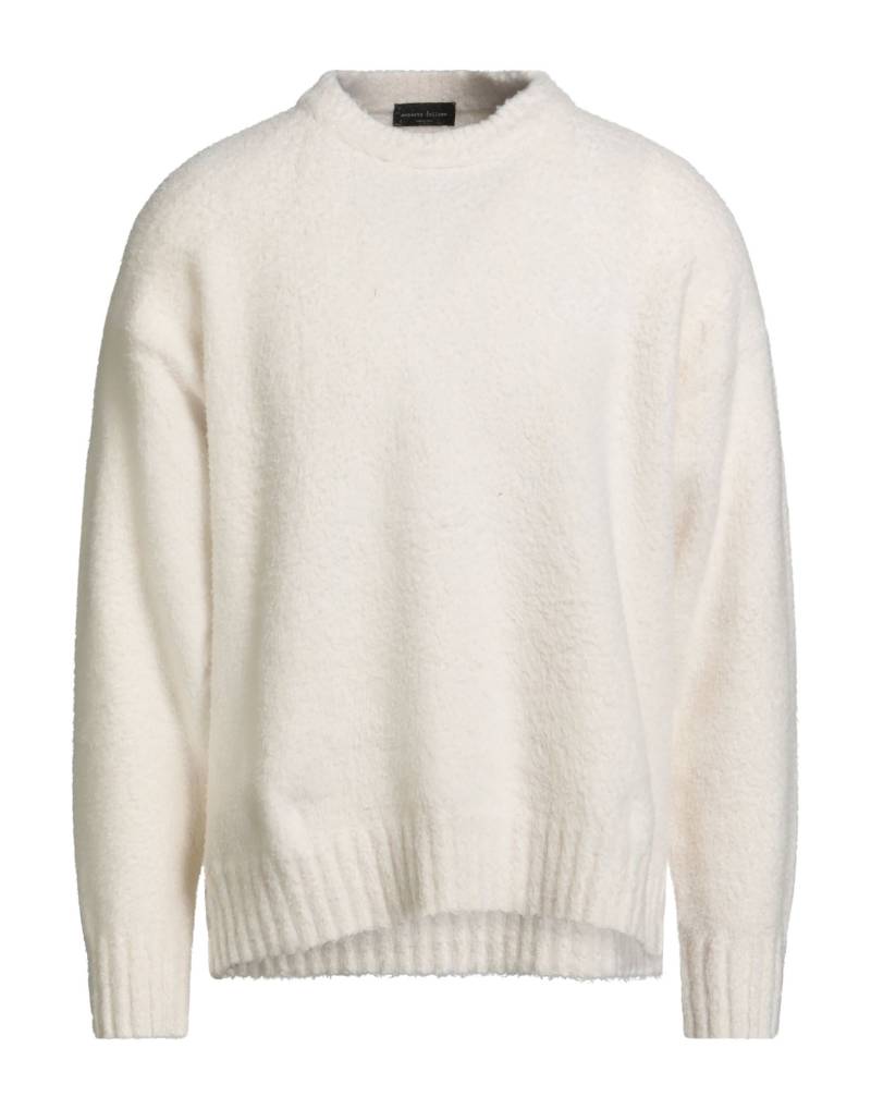 ROBERTO COLLINA Pullover Herren Cremeweiß von ROBERTO COLLINA