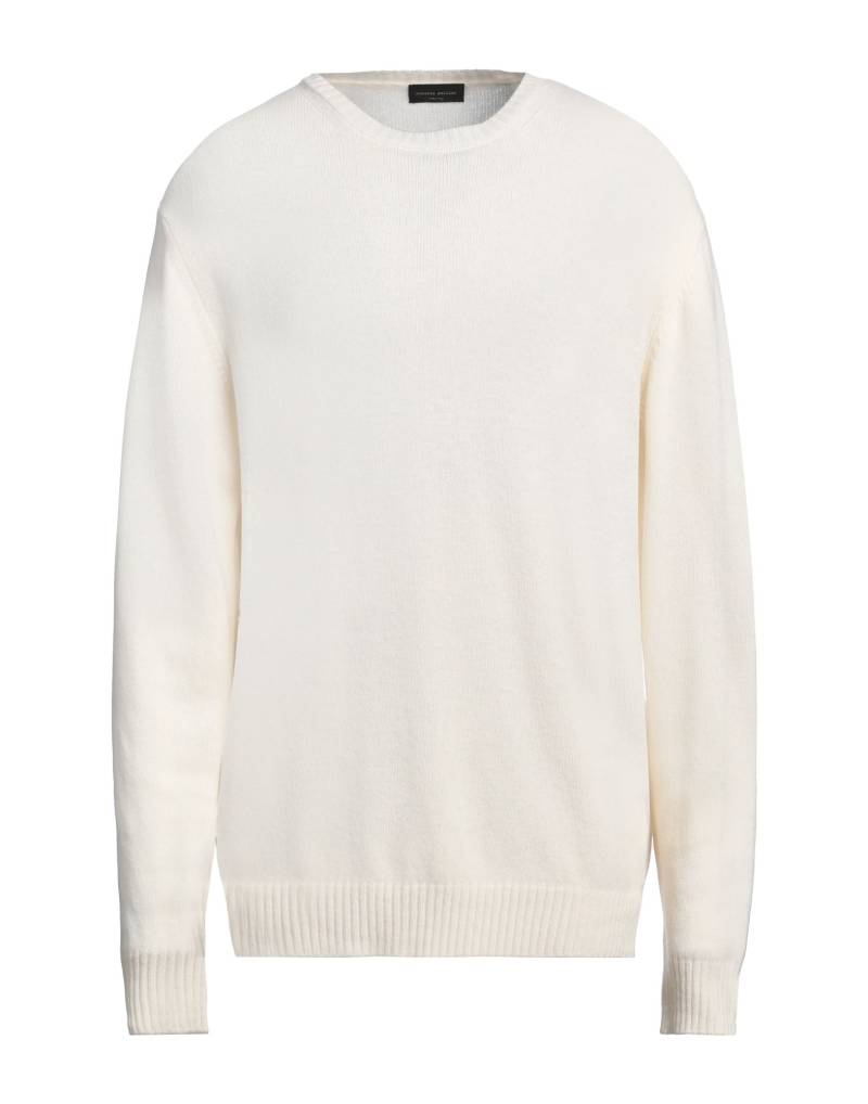 ROBERTO COLLINA Pullover Herren Cremeweiß von ROBERTO COLLINA