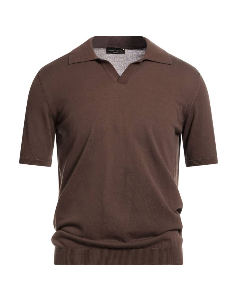 ROBERTO COLLINA Pullover Herren Dunkelbraun von ROBERTO COLLINA