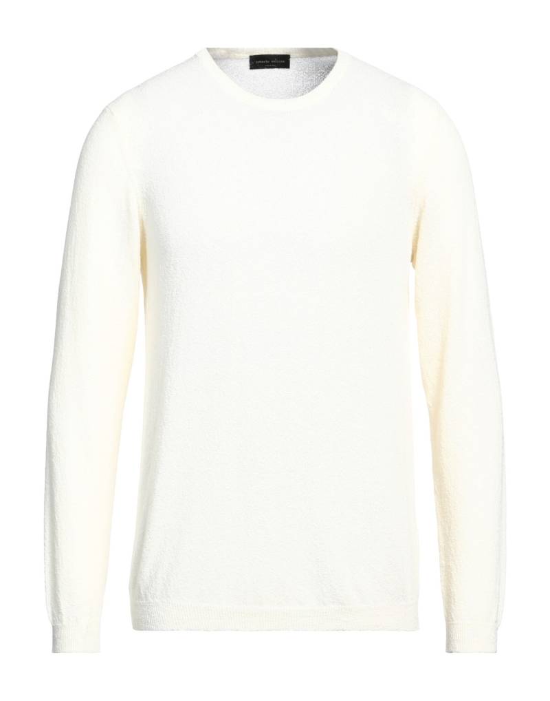 ROBERTO COLLINA Pullover Herren Elfenbein von ROBERTO COLLINA