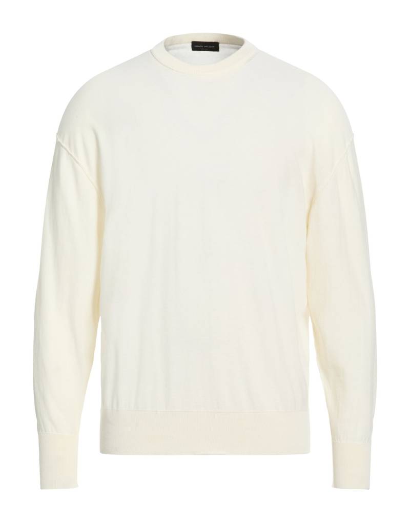 ROBERTO COLLINA Pullover Herren Elfenbein von ROBERTO COLLINA