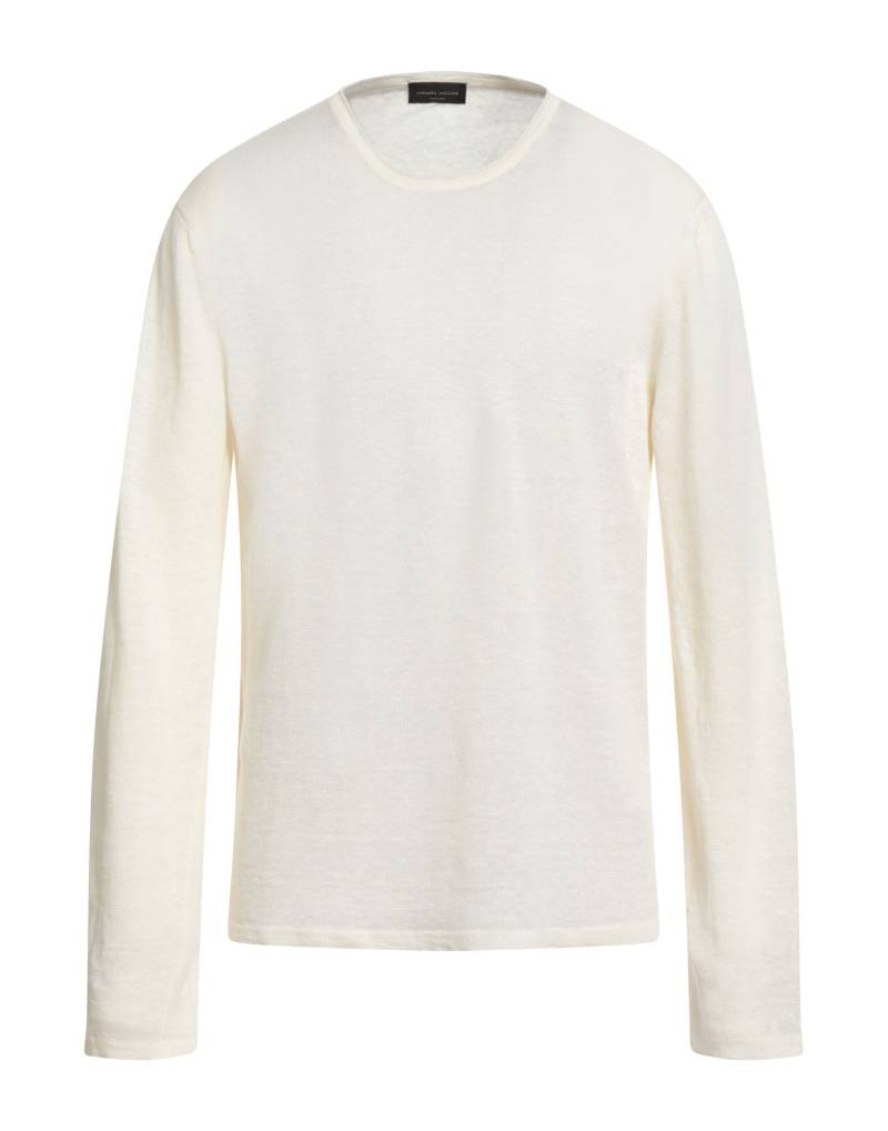 ROBERTO COLLINA Pullover Herren Elfenbein von ROBERTO COLLINA