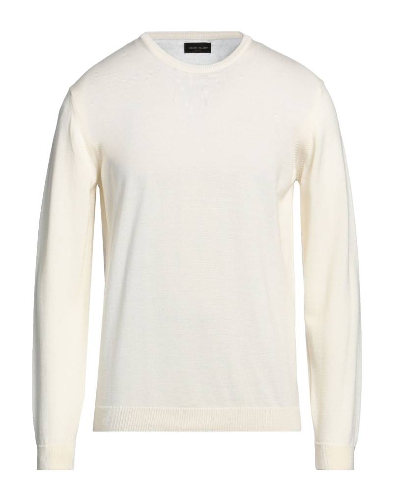 ROBERTO COLLINA Pullover Herren Elfenbein von ROBERTO COLLINA