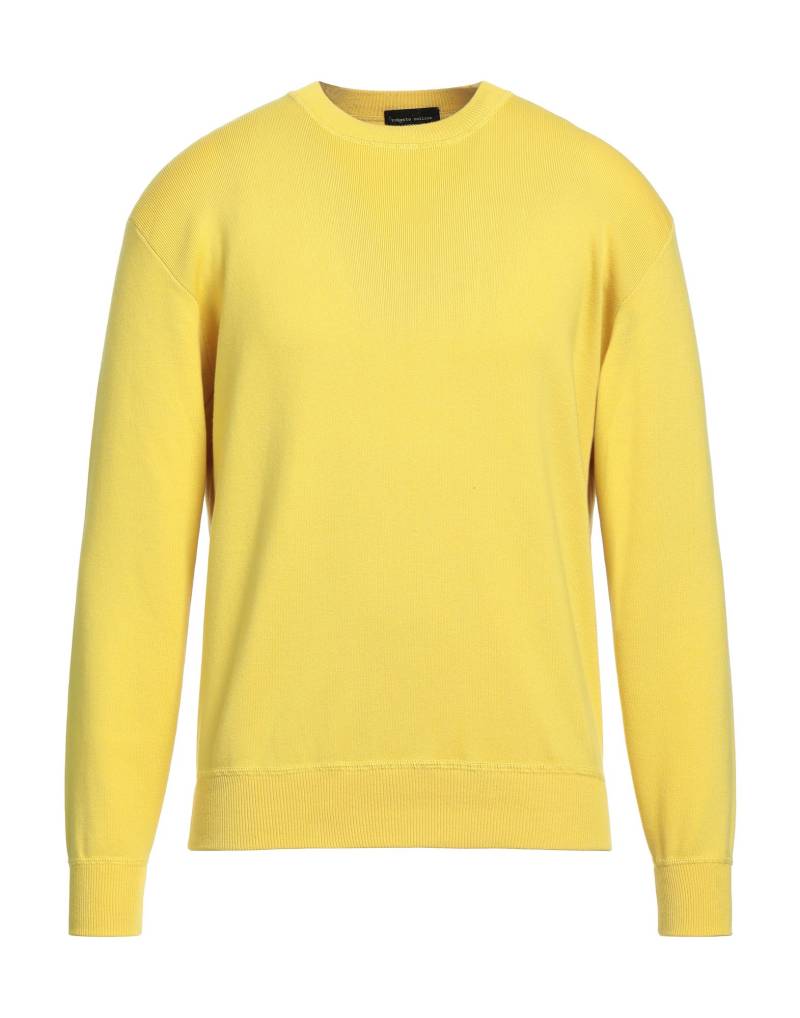 ROBERTO COLLINA Pullover Herren Gelb von ROBERTO COLLINA
