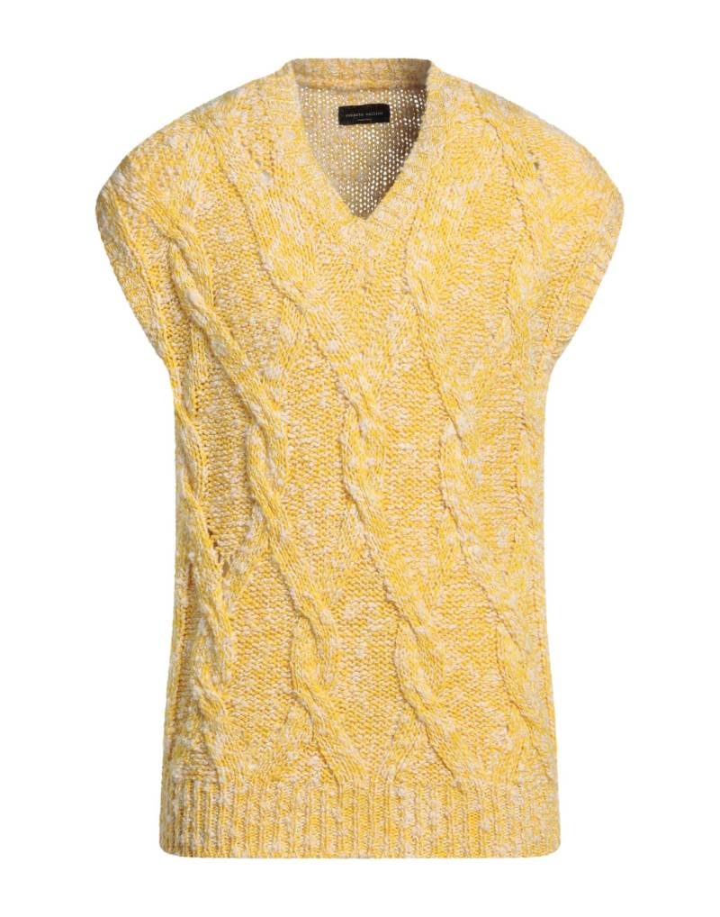 ROBERTO COLLINA Pullover Herren Gelb von ROBERTO COLLINA