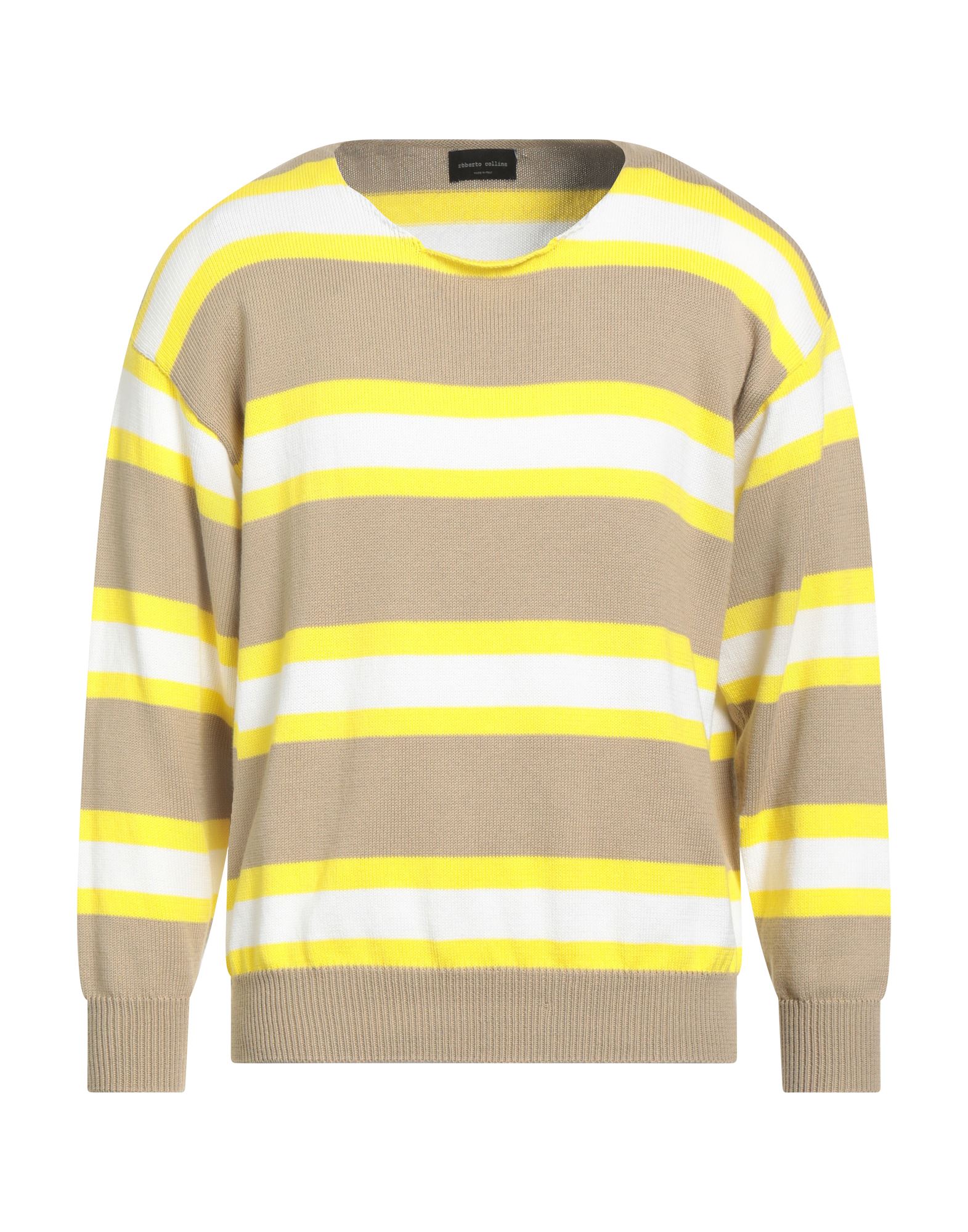 ROBERTO COLLINA Pullover Herren Gelb von ROBERTO COLLINA