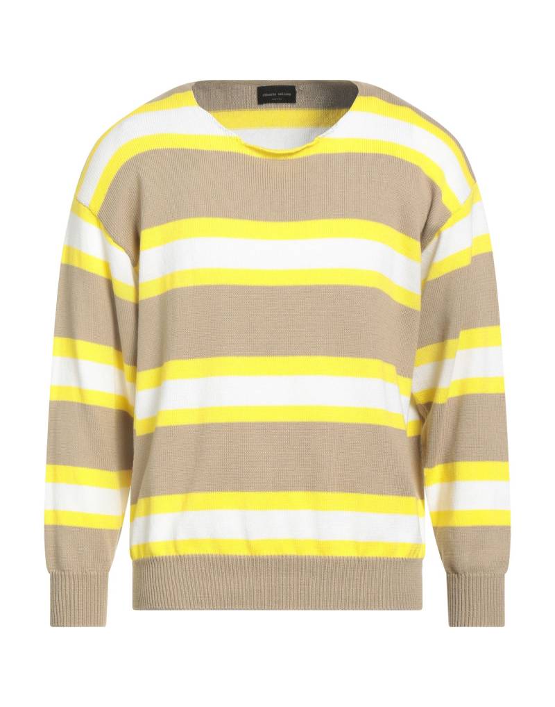 ROBERTO COLLINA Pullover Herren Gelb von ROBERTO COLLINA