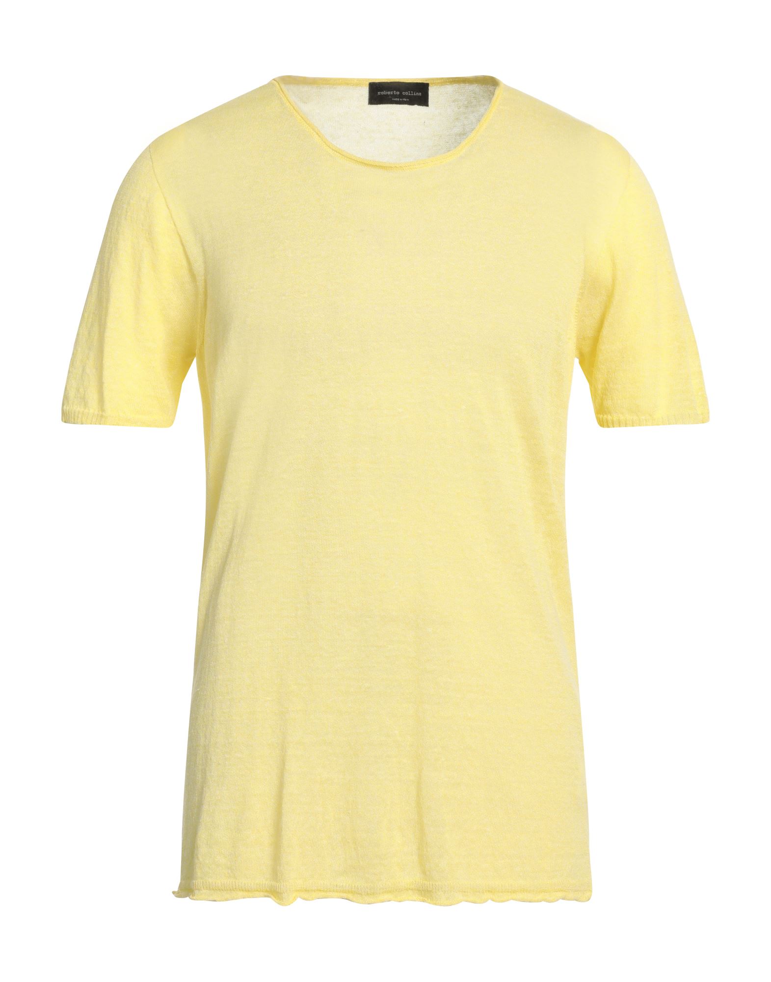 ROBERTO COLLINA Pullover Herren Gelb von ROBERTO COLLINA