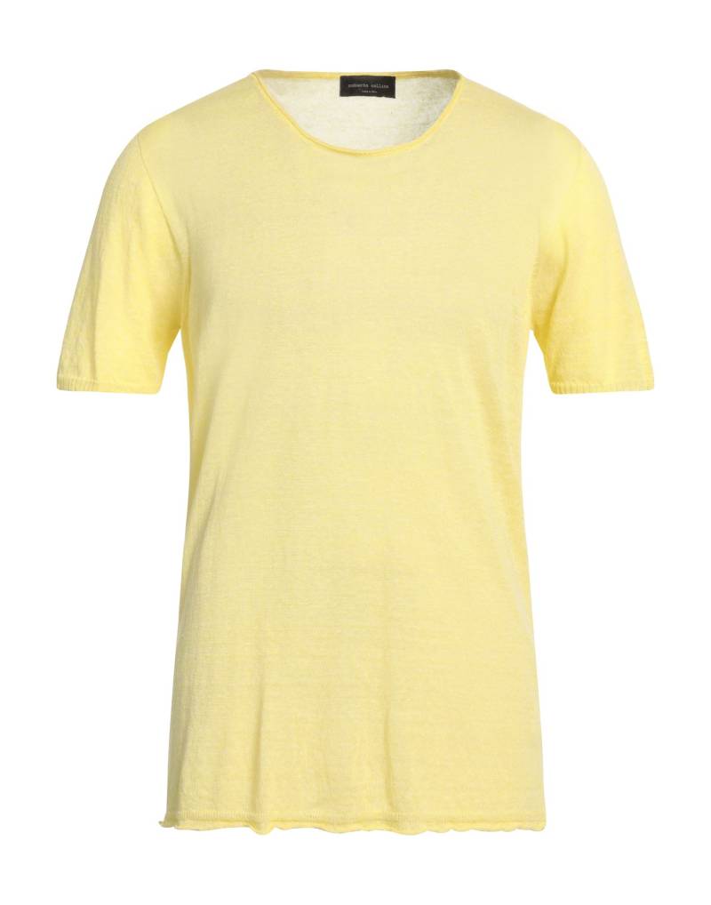 ROBERTO COLLINA Pullover Herren Gelb ROBERTO COLLINA Pullover Herren Gelb von ROBERTO COLLINA