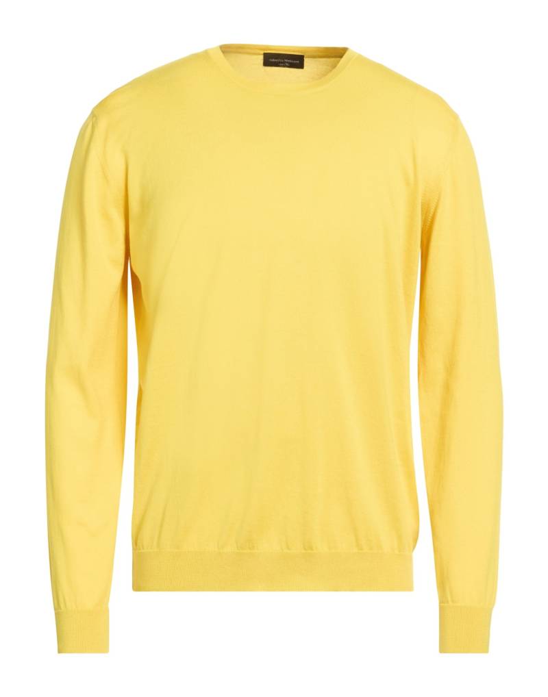 ROBERTO COLLINA Pullover Herren Gelb von ROBERTO COLLINA