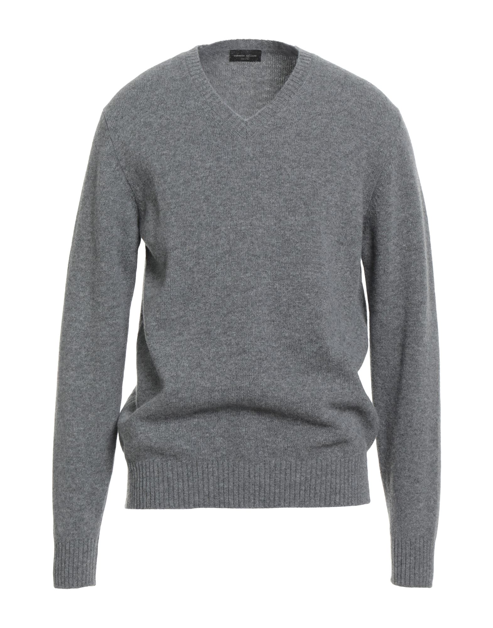 ROBERTO COLLINA Pullover Herren Grau von ROBERTO COLLINA
