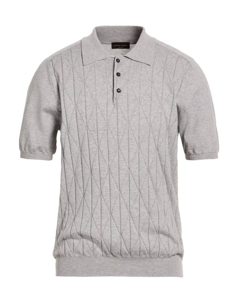 ROBERTO COLLINA Pullover Herren Grau von ROBERTO COLLINA