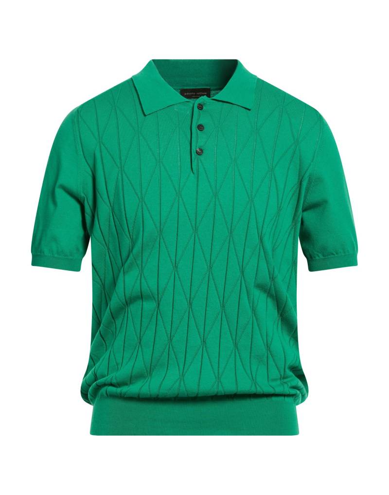 ROBERTO COLLINA Pullover Herren Grün von ROBERTO COLLINA