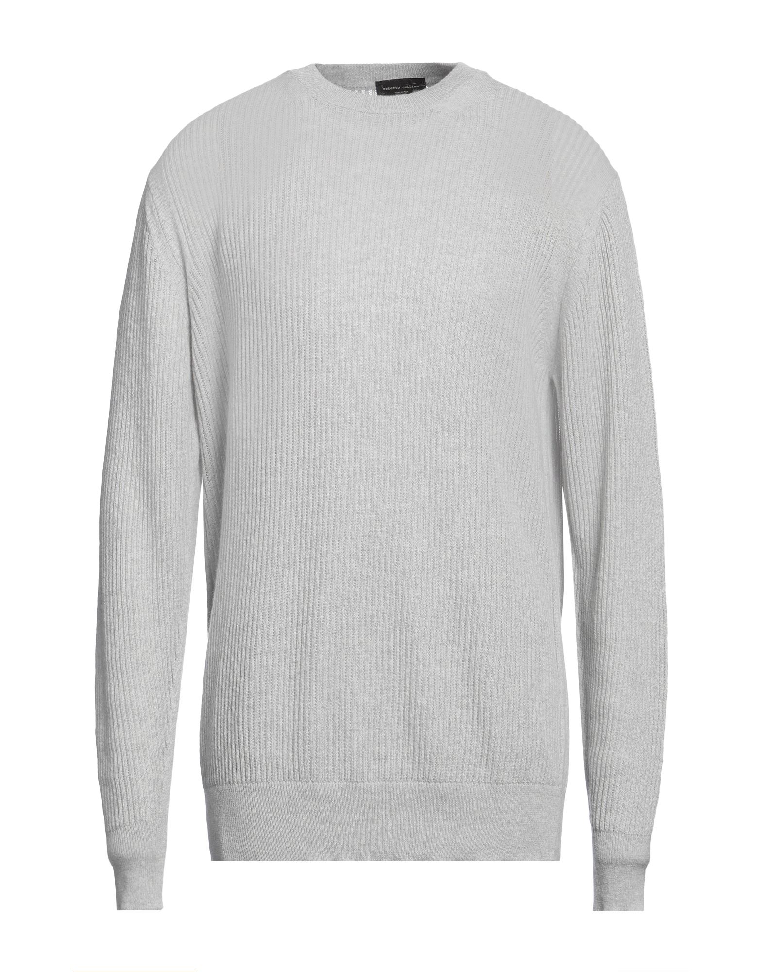 ROBERTO COLLINA Pullover Herren Hellgrau von ROBERTO COLLINA