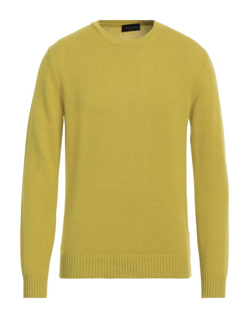 ROBERTO COLLINA Pullover Herren Limettengrün von ROBERTO COLLINA