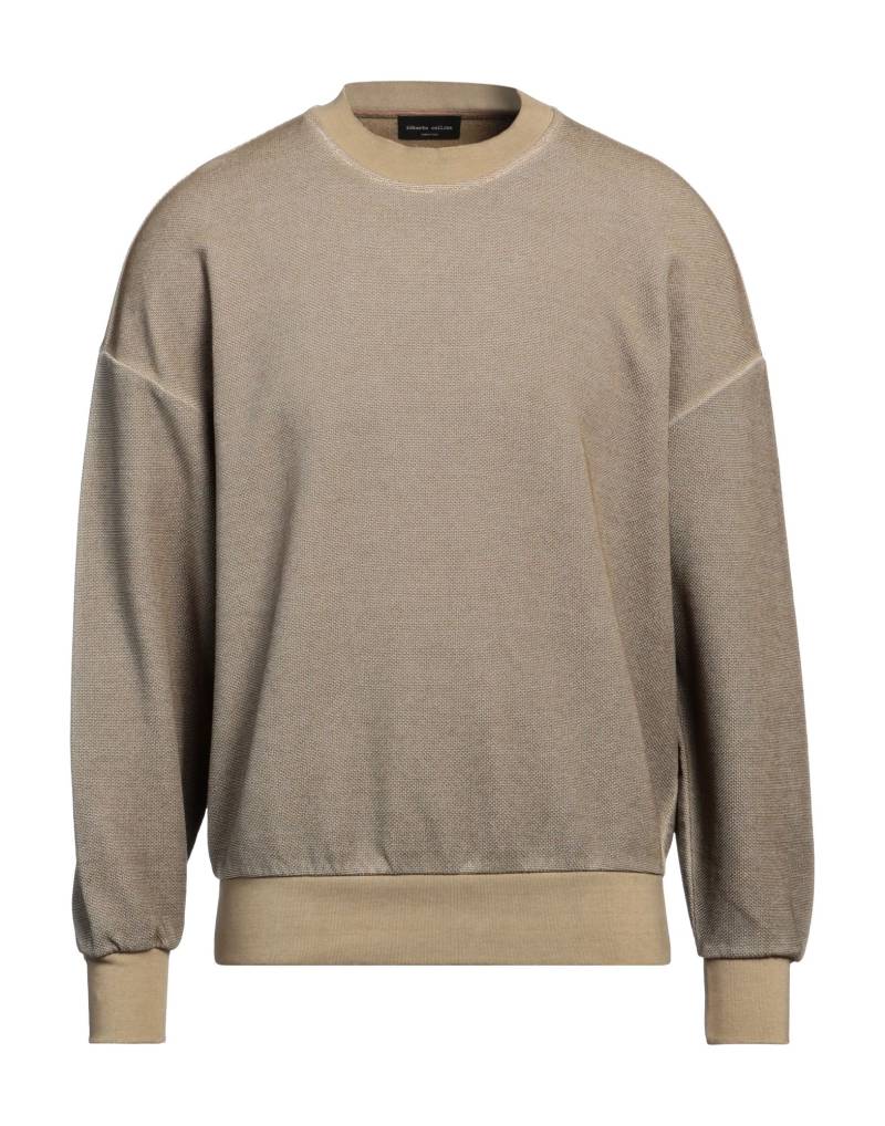 ROBERTO COLLINA Pullover Herren Khaki von ROBERTO COLLINA