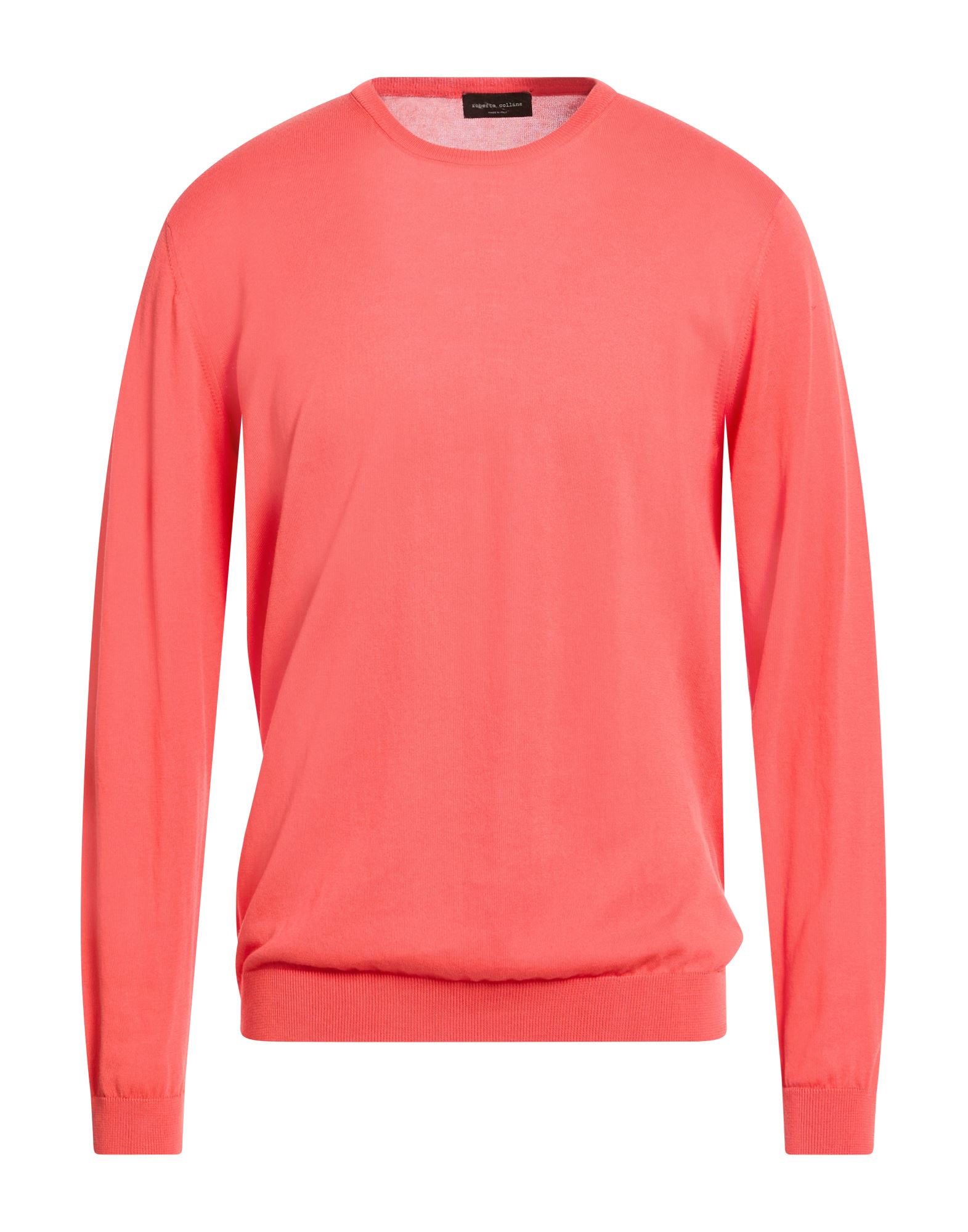 ROBERTO COLLINA Pullover Herren Koralle von ROBERTO COLLINA