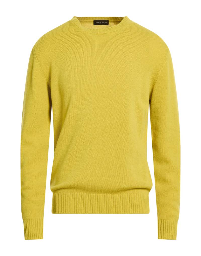 ROBERTO COLLINA Pullover Herren Limettengrün von ROBERTO COLLINA