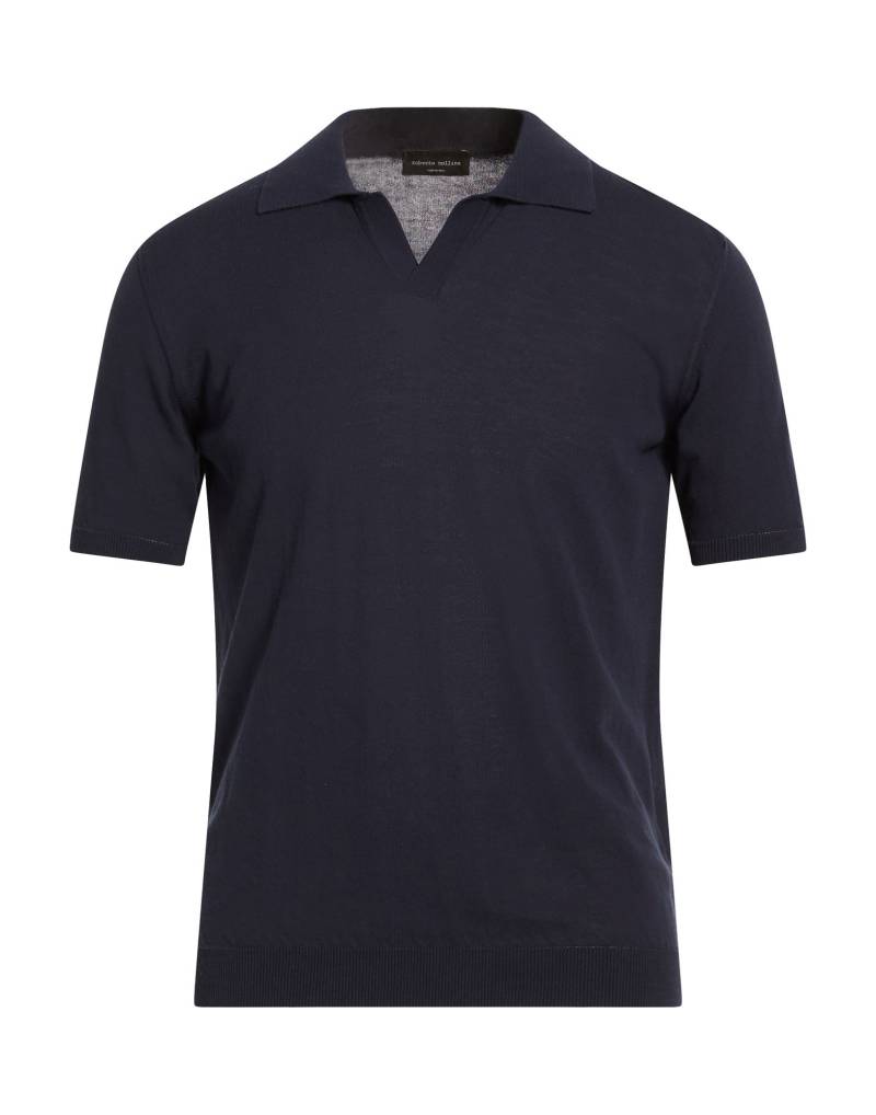 ROBERTO COLLINA Pullover Herren Marineblau von ROBERTO COLLINA