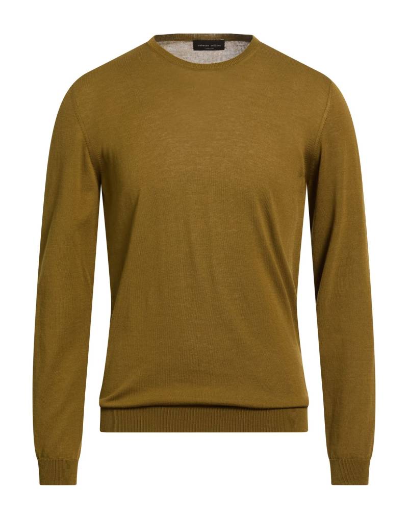 ROBERTO COLLINA Pullover Herren Militärgrün von ROBERTO COLLINA