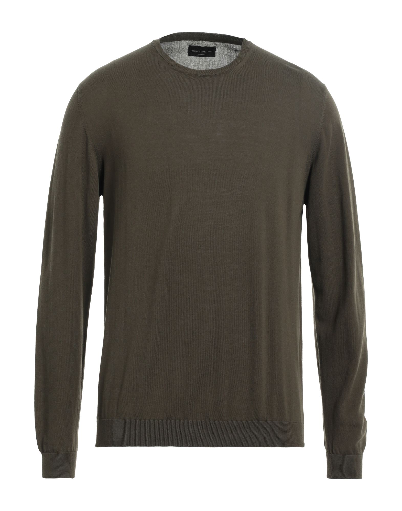 ROBERTO COLLINA Pullover Herren Militärgrün von ROBERTO COLLINA