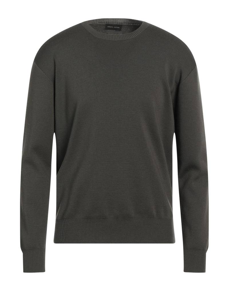 ROBERTO COLLINA Pullover Herren Militärgrün von ROBERTO COLLINA