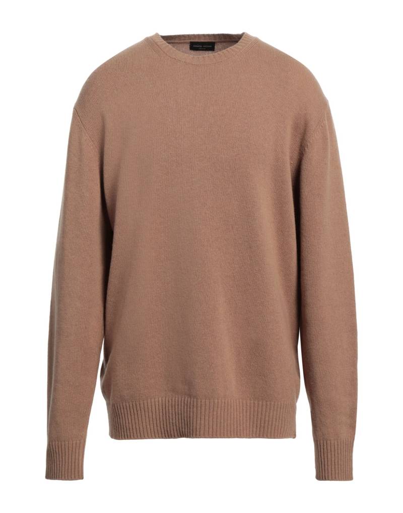 ROBERTO COLLINA Pullover Herren Schokobraun von ROBERTO COLLINA
