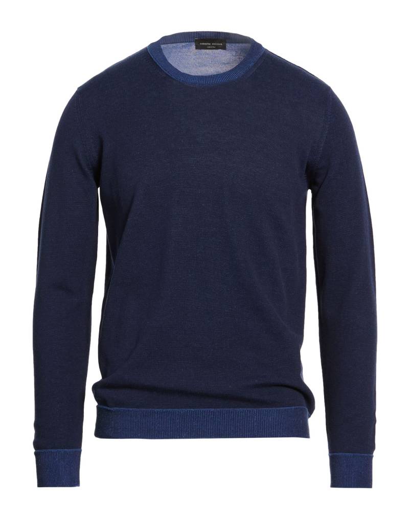 ROBERTO COLLINA Pullover Herren Nachtblau von ROBERTO COLLINA