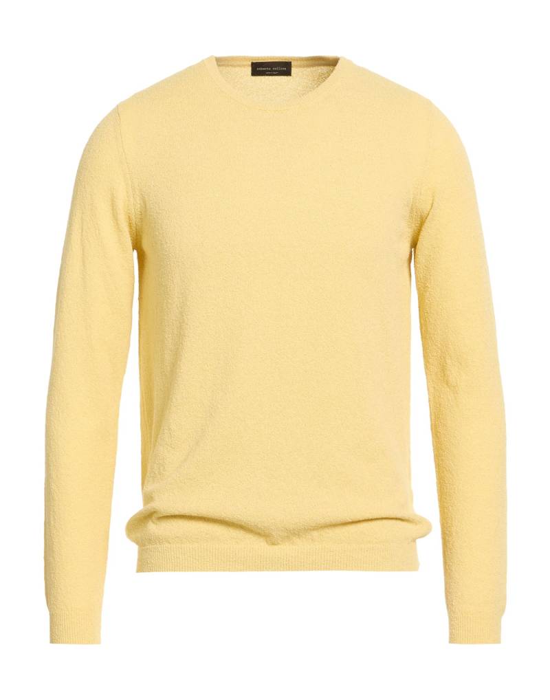 ROBERTO COLLINA Pullover Herren Pastellgelb von ROBERTO COLLINA